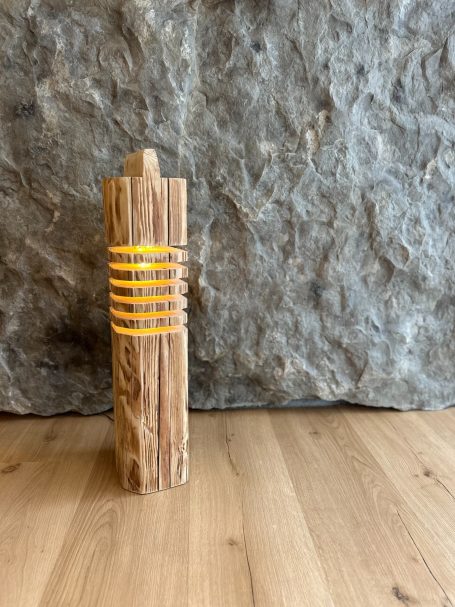 Holzmanufaktur Gahm - Altholz-Design Altholzlampe